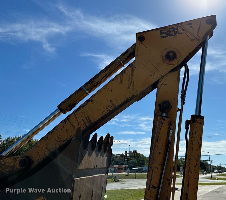image for item KT9255 1984 Case 580 Super E  backhoe
