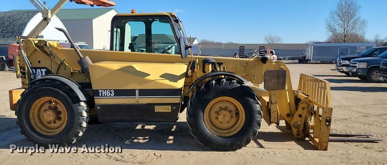 image for item KU9099 1995 Caterpillar TH63  telehandler
