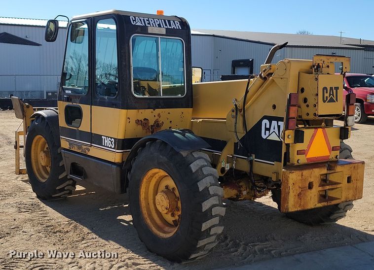 image for item KU9099 1995 Caterpillar TH63  telehandler