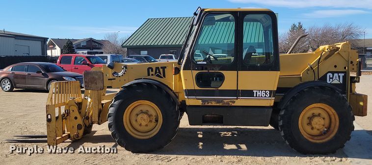 image for item KU9099 1995 Caterpillar TH63  telehandler
