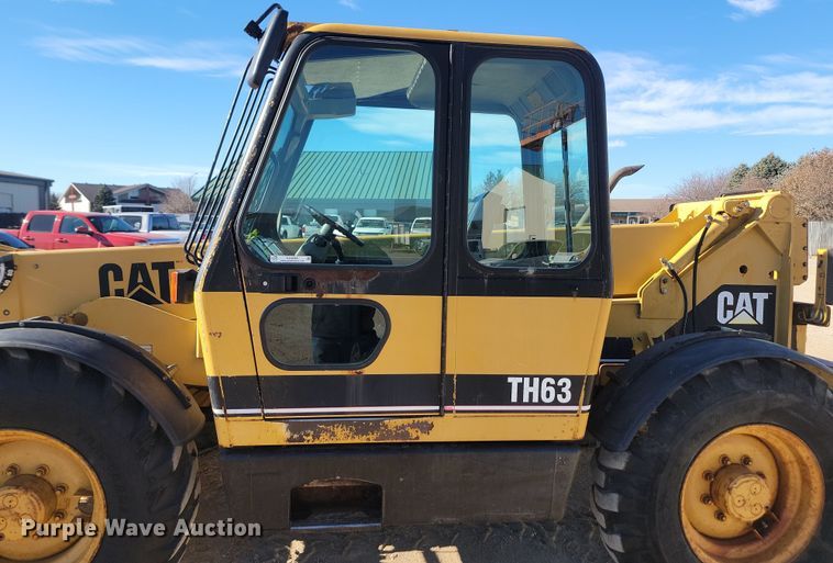 image for item KU9099 1995 Caterpillar TH63  telehandler