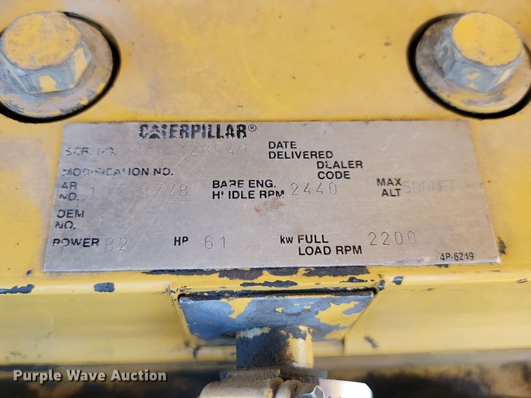 image for item KU9099 1995 Caterpillar TH63  telehandler