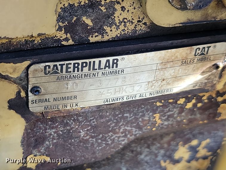 image for item KU9099 1995 Caterpillar TH63  telehandler
