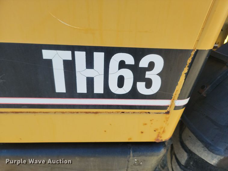 image for item KU9099 1995 Caterpillar TH63  telehandler
