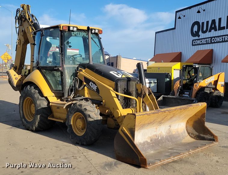 image for item KU9105 2012 Caterpillar 430E  backhoe