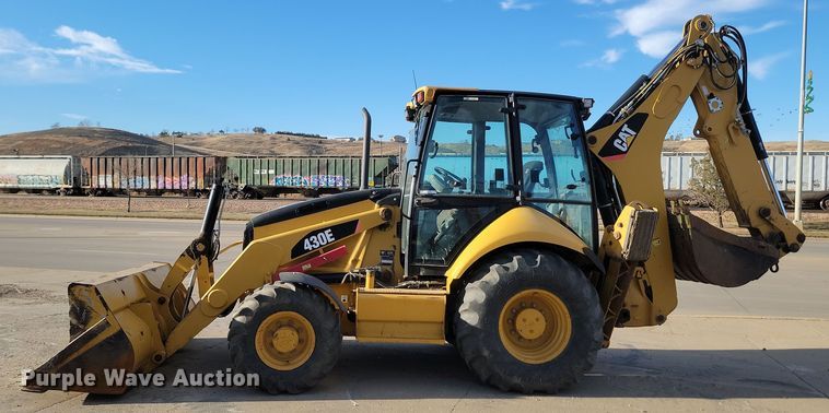 image for item KU9105 2012 Caterpillar 430E  backhoe