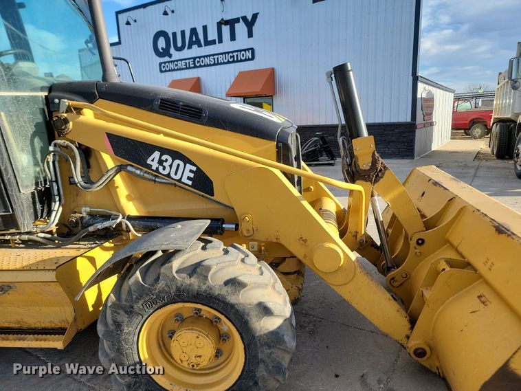 image for item KU9105 2012 Caterpillar 430E  backhoe
