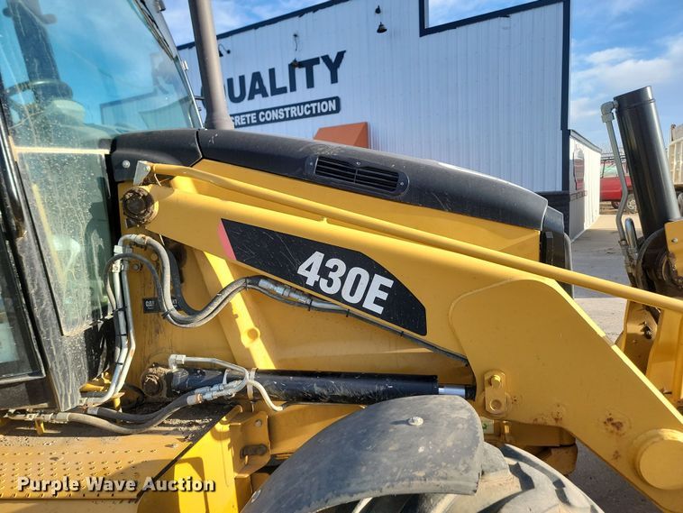 image for item KU9105 2012 Caterpillar 430E  backhoe