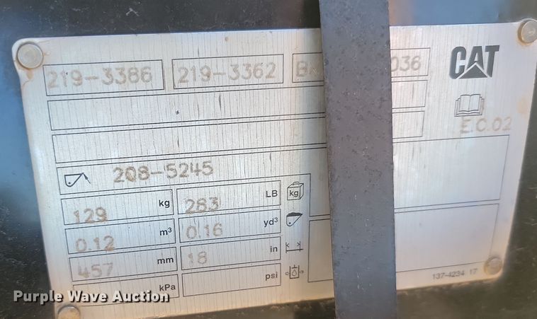 image for item KU9105 2012 Caterpillar 430E  backhoe