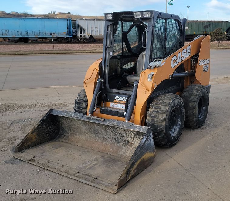 image for item KU9106 2022 Case SR210B  skid steer loader