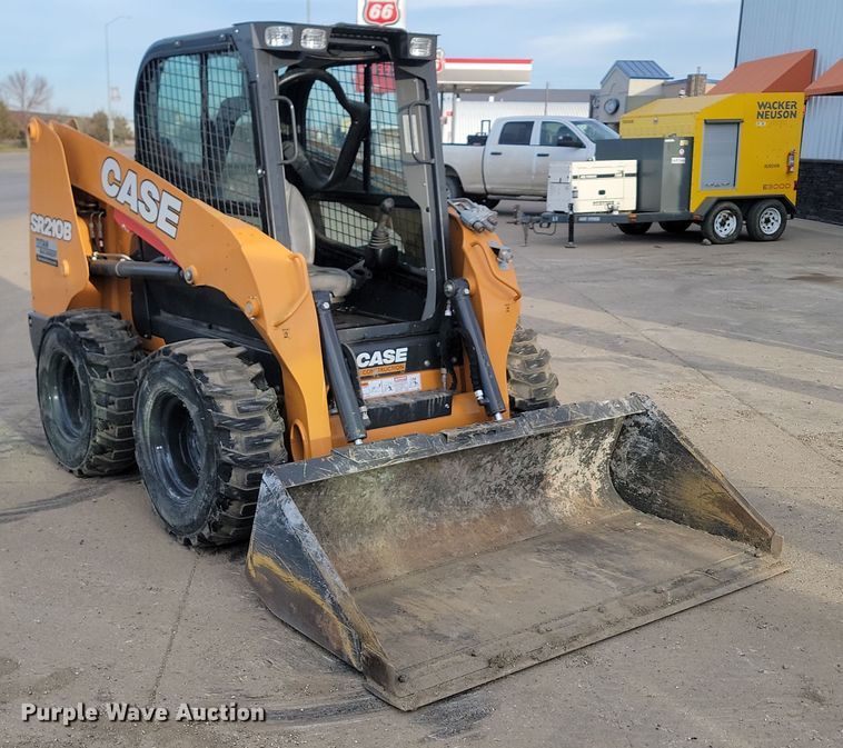 image for item KU9106 2022 Case SR210B  skid steer loader