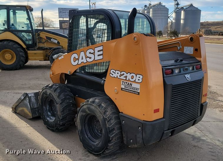image for item KU9106 2022 Case SR210B  skid steer loader