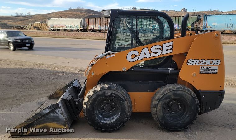 image for item KU9106 2022 Case SR210B  skid steer loader