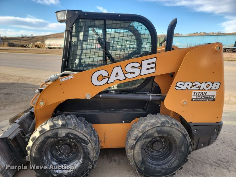 image for item KU9106 2022 Case SR210B  skid steer loader