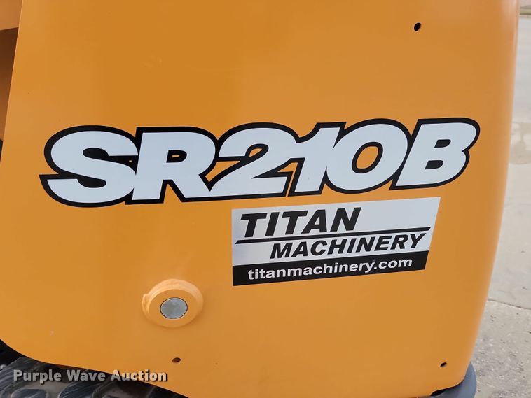 image for item KU9106 2022 Case SR210B  skid steer loader