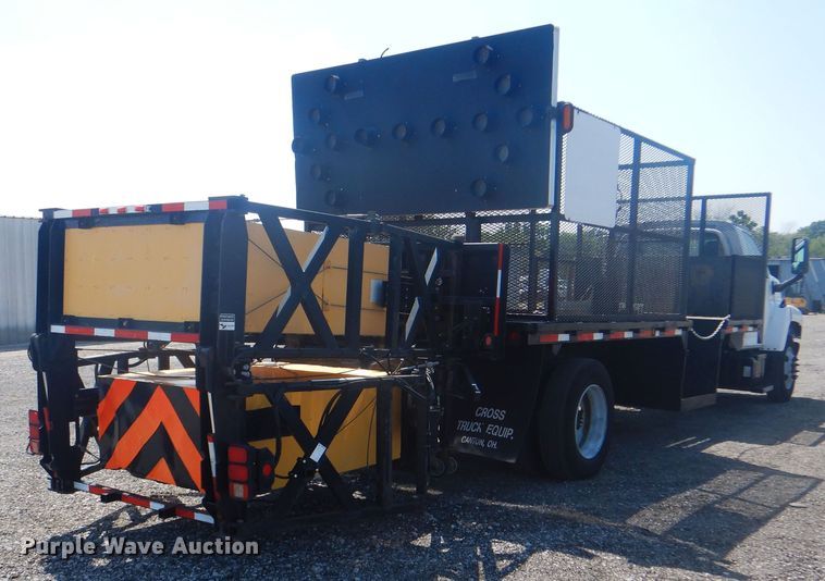 image for item KW9065 2007 GMC C6500  flatbed truck