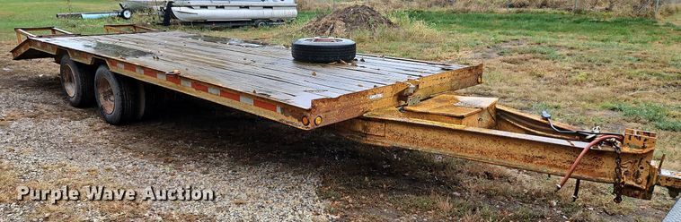 image for item LB9549 1978 JFW DT20  equipment trailer