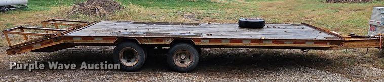image for item LB9549 1978 JFW DT20  equipment trailer