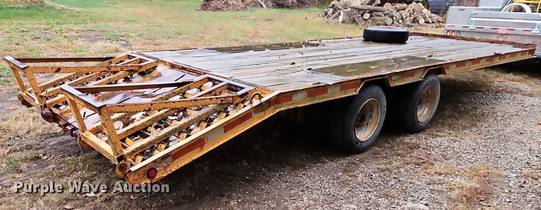 image for item LB9549 1978 JFW DT20  equipment trailer