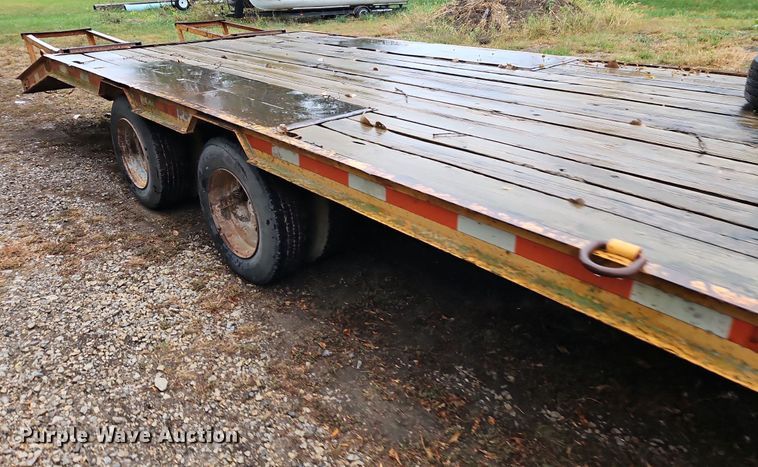 image for item LB9549 1978 JFW DT20  equipment trailer