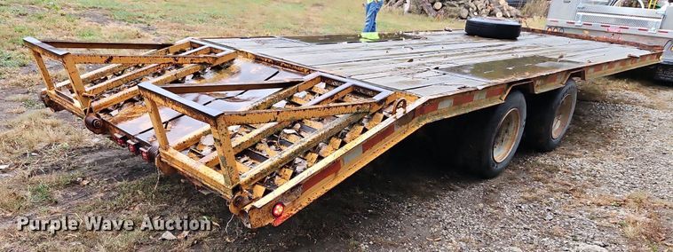 image for item LB9549 1978 JFW DT20  equipment trailer