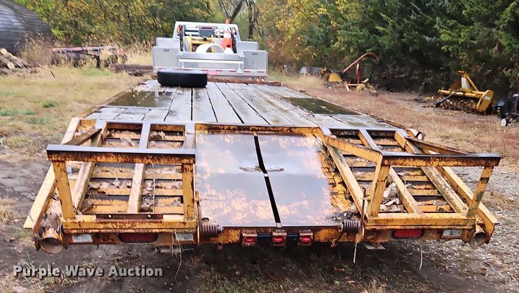 image for item LB9549 1978 JFW DT20  equipment trailer