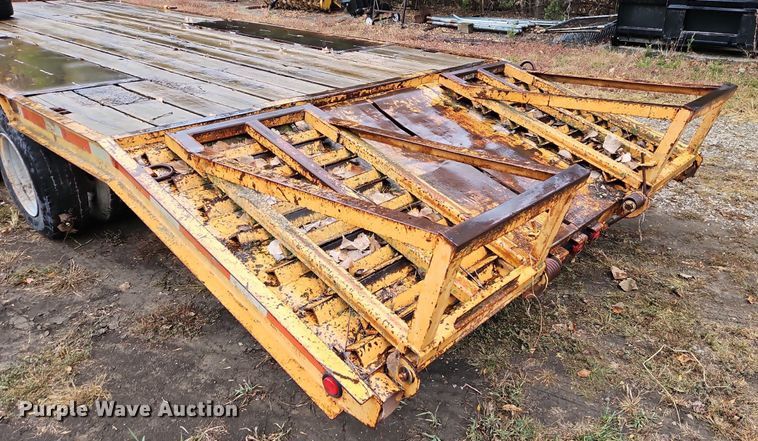 image for item LB9549 1978 JFW DT20  equipment trailer