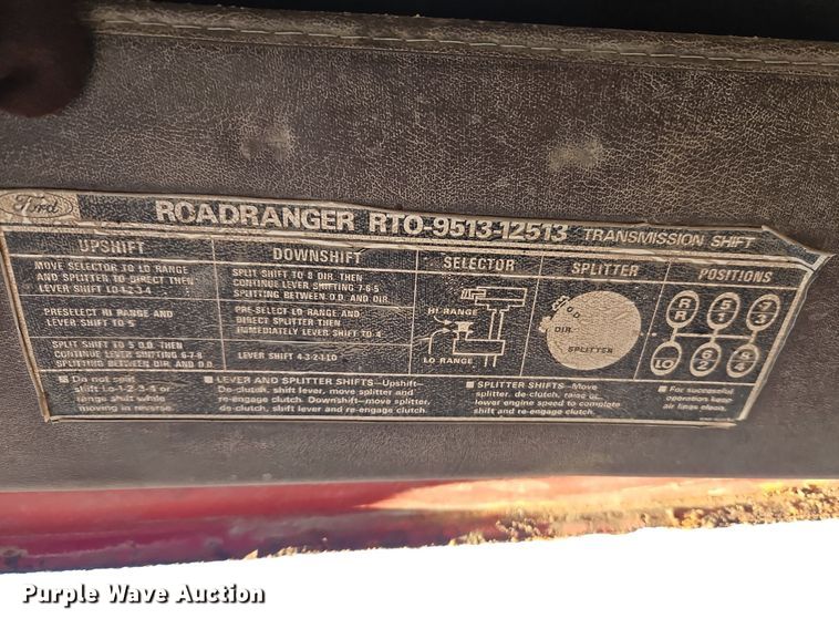 image for item LB9568 1978 Ford  dump truck