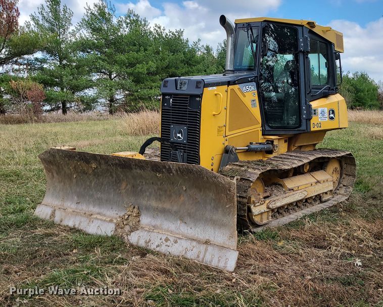image for item LJ9296 2013 John Deere 650K  dozer