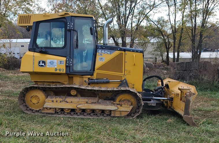 image for item LJ9296 2013 John Deere 650K  dozer