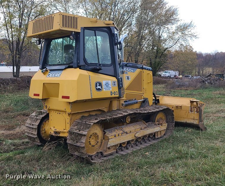 image for item LJ9296 2013 John Deere 650K  dozer