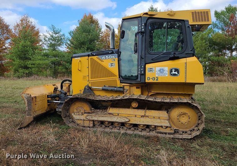 image for item LJ9296 2013 John Deere 650K  dozer