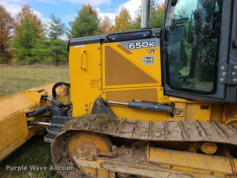 image for item LJ9296 2013 John Deere 650K  dozer