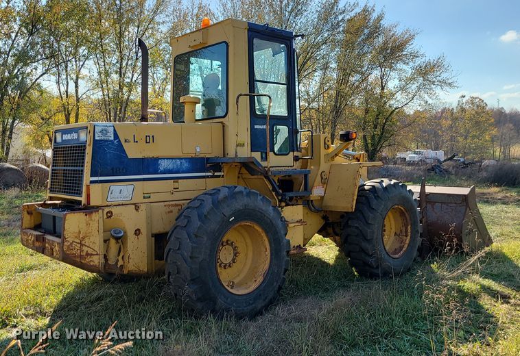 image for item LJ9298 1996 Komatsu WA180-1  wheel loader