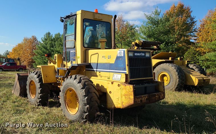 image for item LJ9298 1996 Komatsu WA180-1  wheel loader
