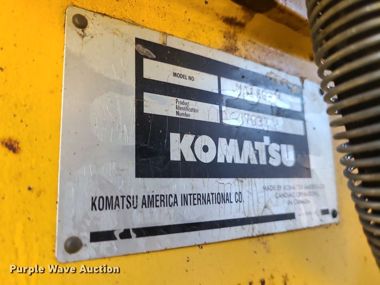 image for item LJ9298 1996 Komatsu WA180-1  wheel loader