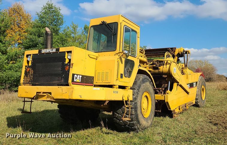 image for item LJ9299 1989 Caterpillar 615C  elevating scraper