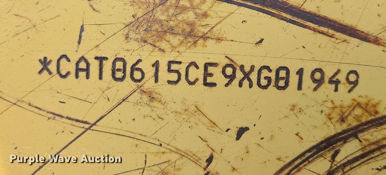 image for item LJ9300 2006 Caterpillar 615C Series II  elevating scraper