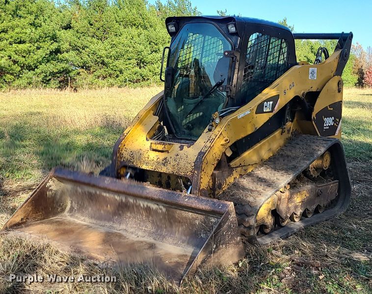 image for item LJ9301 2011 Caterpillar 289C  tracked skid steer loader