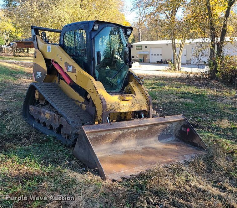 image for item LJ9301 2011 Caterpillar 289C  tracked skid steer loader