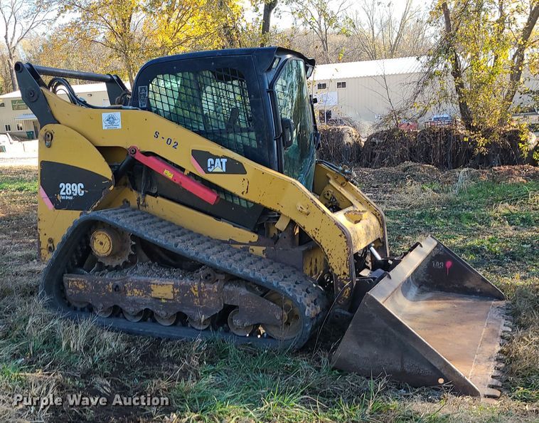 image for item LJ9301 2011 Caterpillar 289C  tracked skid steer loader