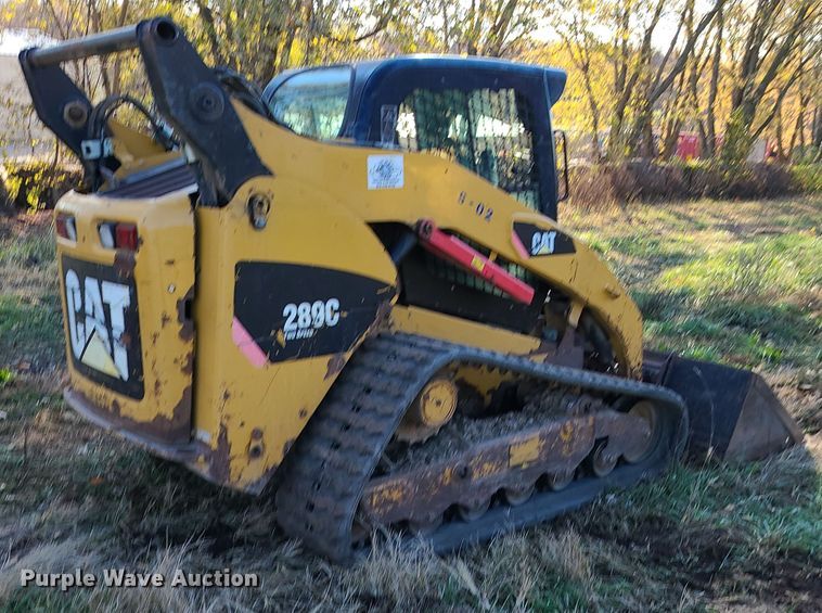 image for item LJ9301 2011 Caterpillar 289C  tracked skid steer loader