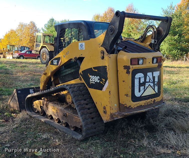 image for item LJ9301 2011 Caterpillar 289C  tracked skid steer loader