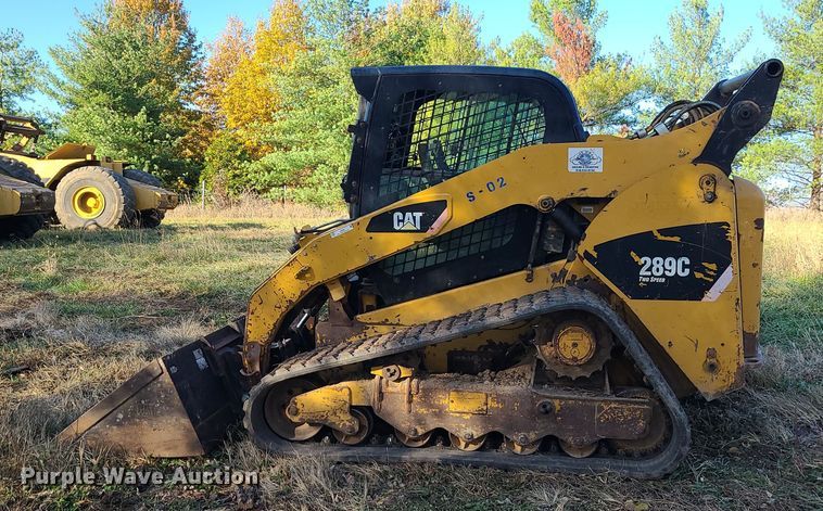 image for item LJ9301 2011 Caterpillar 289C  tracked skid steer loader