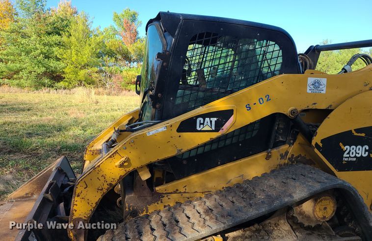 image for item LJ9301 2011 Caterpillar 289C  tracked skid steer loader