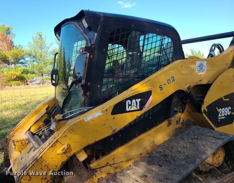 image for item LJ9301 2011 Caterpillar 289C  tracked skid steer loader