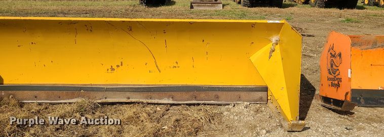 image for item LJ9303 Protech  168" W skid steer snow pusher