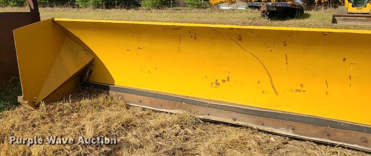 image for item LJ9303 Protech  168" W skid steer snow pusher