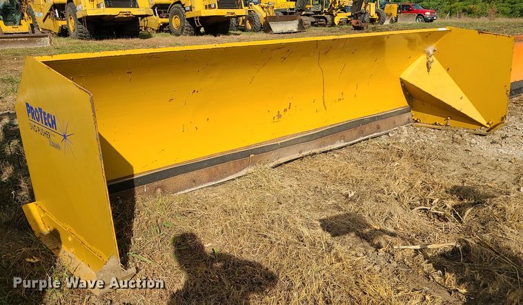 image for item LJ9303 Protech  168" W skid steer snow pusher