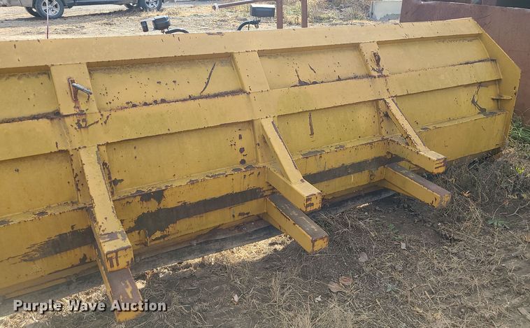 image for item LJ9303 Protech  168" W skid steer snow pusher